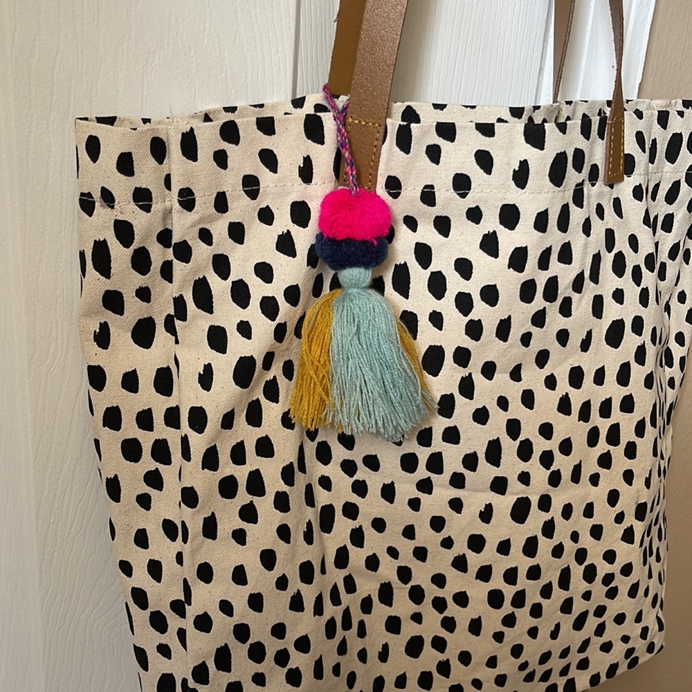 leopard tote - Picture 2 of 3